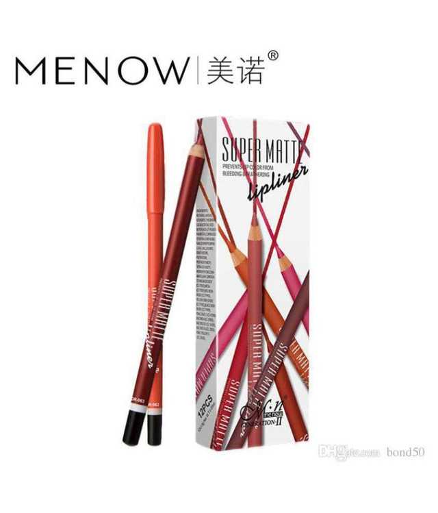 M.N me now 12 shades Lip Liner Pencil (12 g) (S-17)