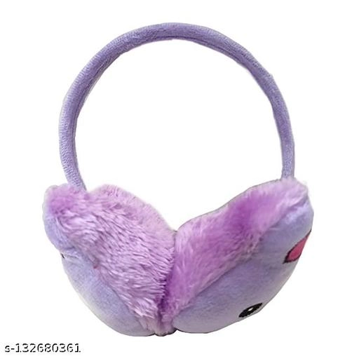 Fur Earmuffs for Kids (Multicolor, Pack of 3)