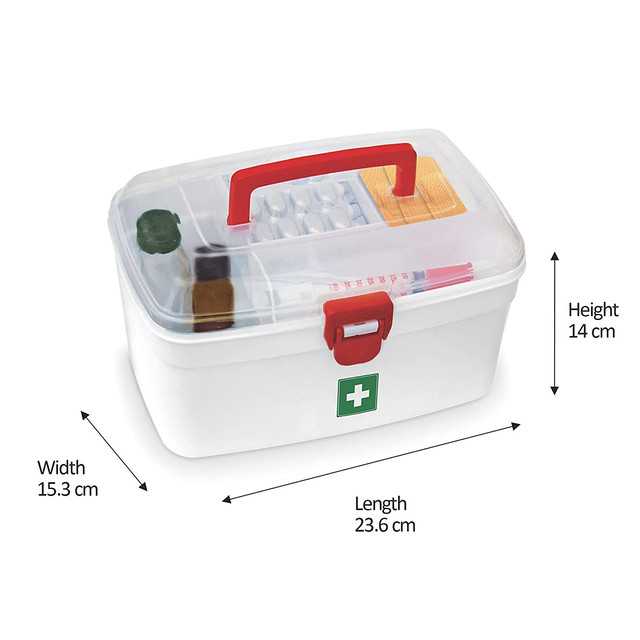 Kitchen Accessories White Medical Box (A-38)