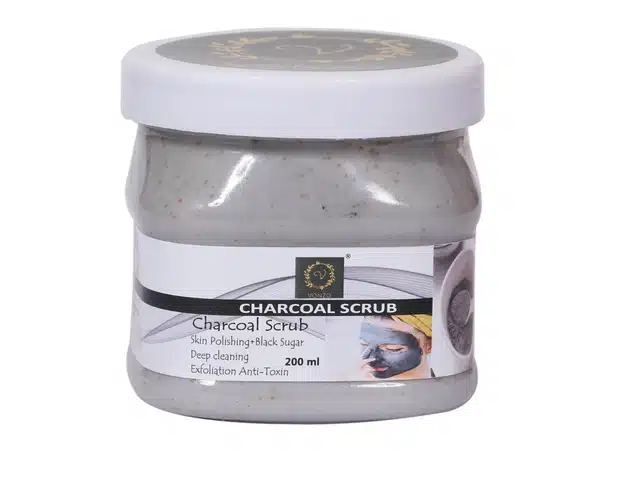 Vonzo Charcoal Face Scrub (200 ml)