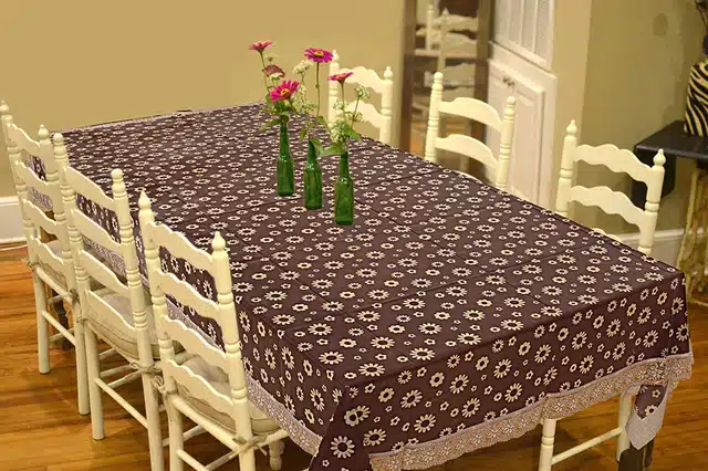 Cotton Centre Table Cover (Multicolor, 40x60 Inches)