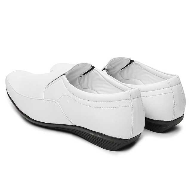 Vitoria Formal Shoes For Men And Boys (White, 7) (S187)