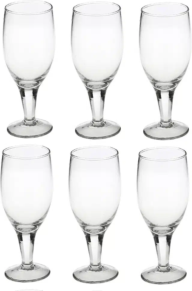 Liquor cum Cocktail Glasses (Transparent, 180 ml) (Pack of 6)