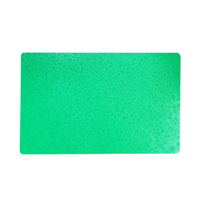 Multipurpose Refrigerator Mats (Green, 12 X 17 Inch) (Pack of 3) (W-32)