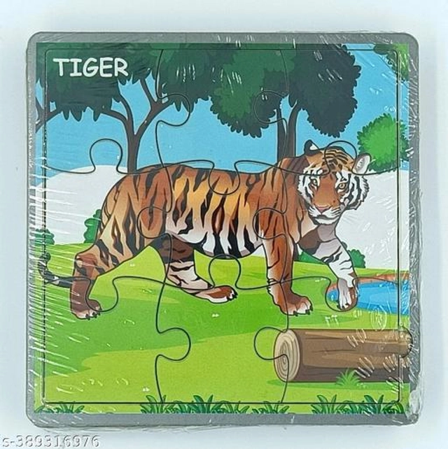 Wooden Puzzle for Kids (Multicolor, Pack of 2)