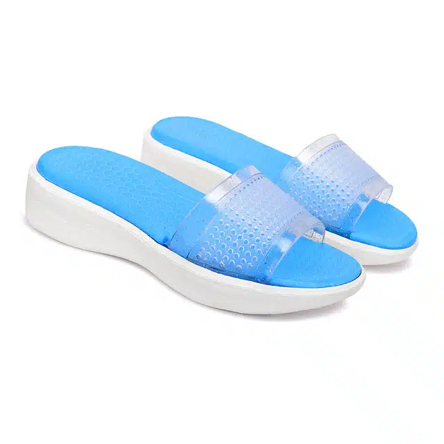 Combo of Sliders & Flip Flops for Women (Pack of 2) (Multicolor, 6)