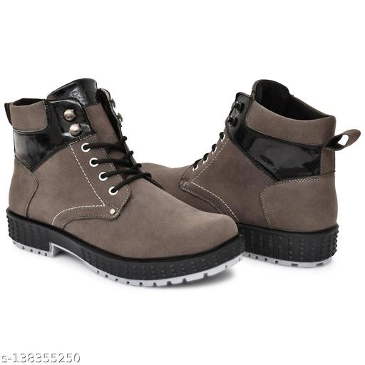 Boots for Men (Grey, 7)