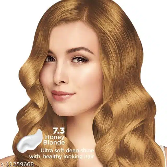 Nisha Cream Hair Color (Honey Blonde, 150 g) (Pack of 2)