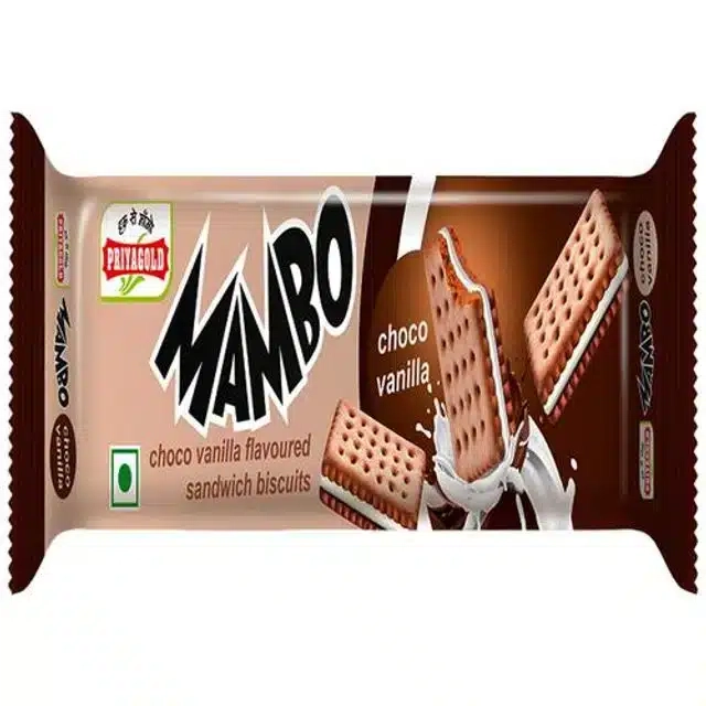 Priyagold Mambo Choco Vanilla 80 g (Pack of 2)