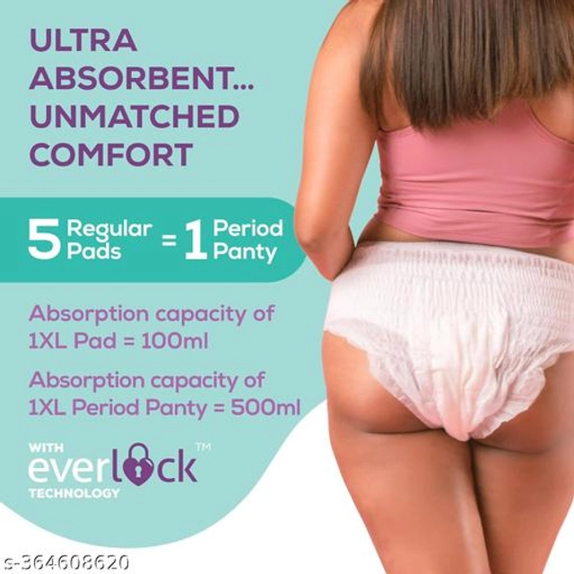 Evereve Disposable (10 Pcs) Period Panties (L-XL, Pack of 1)