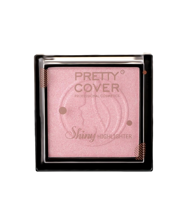 Pretty Cover Shiny Highlighter for Face (Pink)