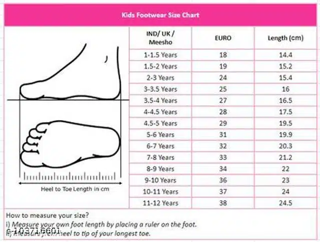 Casual Shoes for Infants (Red & White, 6-9 Months)