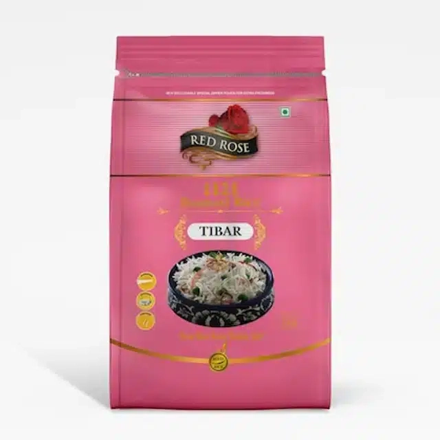 Red Rose 1121 Tibar Basmati Rice 1 Kg