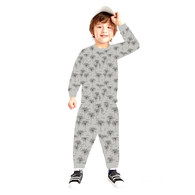 Cotton Printed Nightsuit for Kids (Multicolor, 0-3 Months) (Pack of 4)