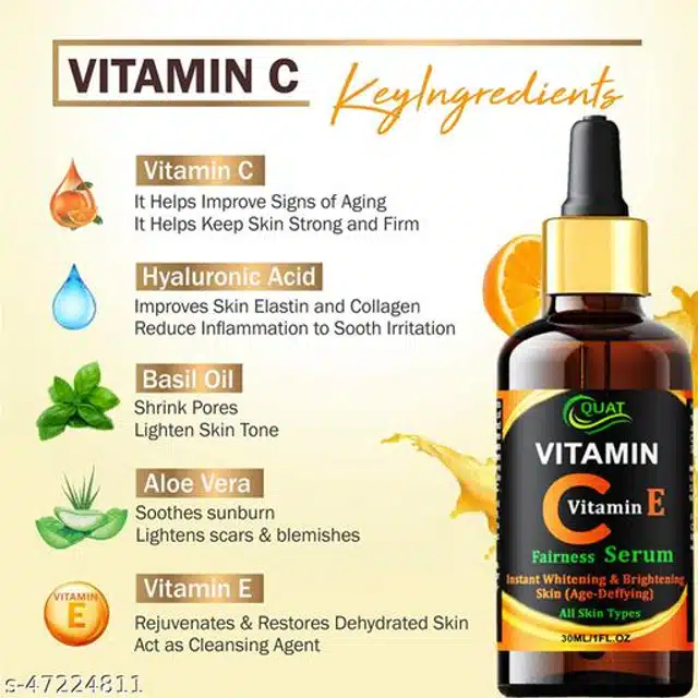 Quat Vitamin C Skin Whitening Face Serum (30 ml)