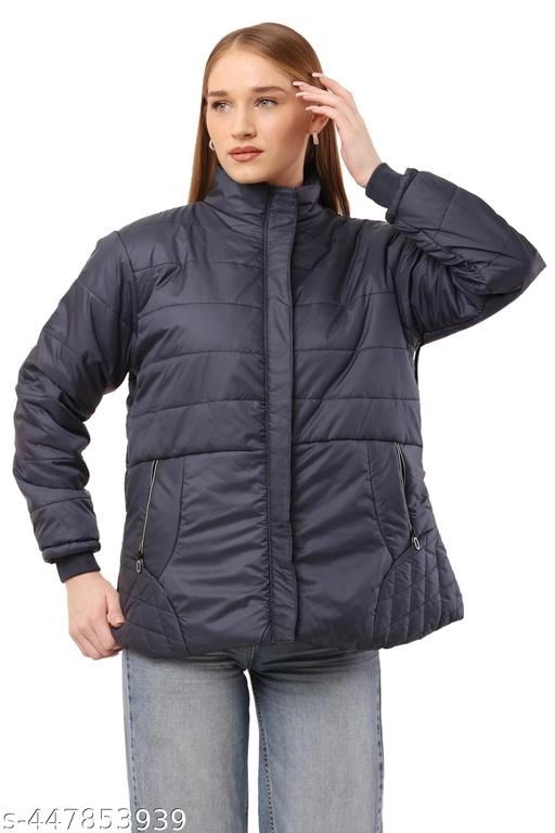 Jacket for Women (Blue, L)