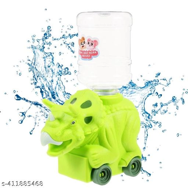 Dinosaur Water Dispenser Early Development Toy for Kids (Green, 200 ml)