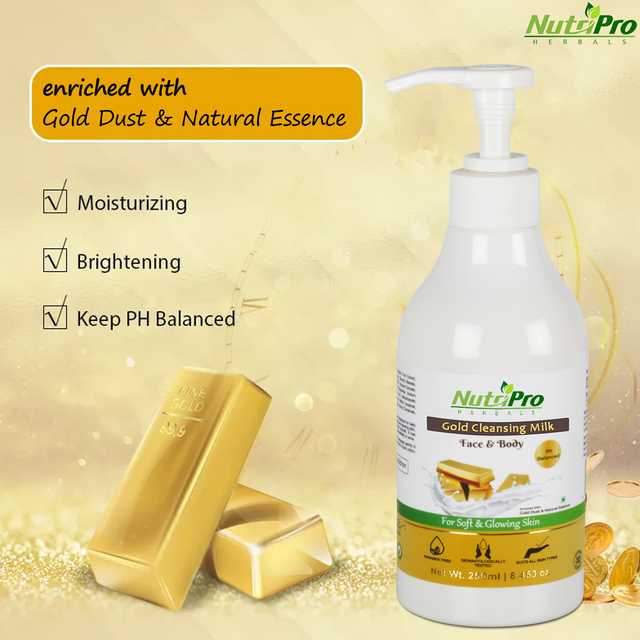 NutriPro Gold Cleansing Milk (2X250 ml) (G-94)