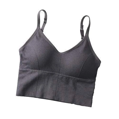 Cotton Padded Bra for Women (Black, Free Size)