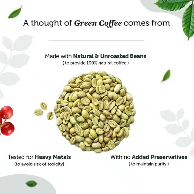 Nutvit Green Coffee Beans for Weight Loss (300 g)