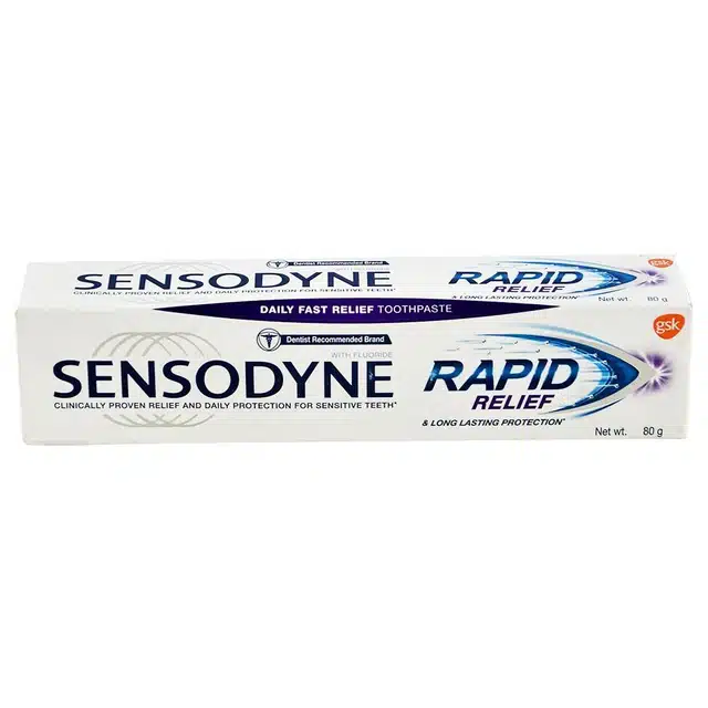 Sensodyne रैपिड रिलीफ टूथपेस्ट 80 g