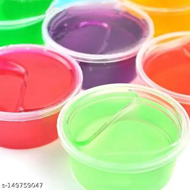 Non-Toxic Slime for Kids (Multicolor, Pack of 12)