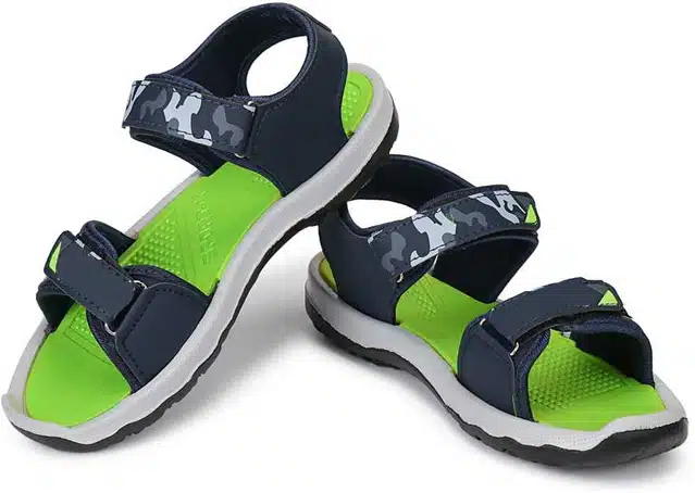 Bersache Men's Casual Sandals (Green, 8) (VKI-25)
