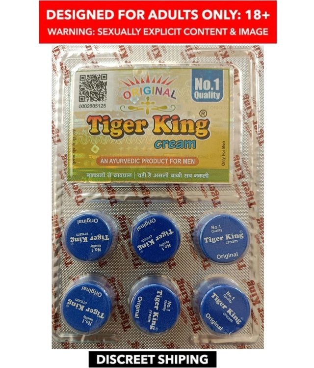 Tiger King Cream (1.5 g, Pack of 6)