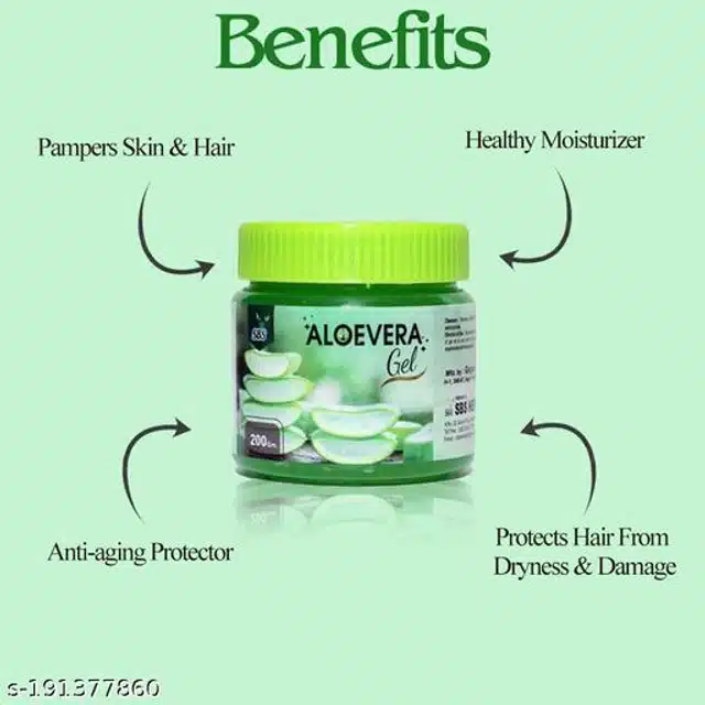 SBS Aloevera Face Gel (200 g)