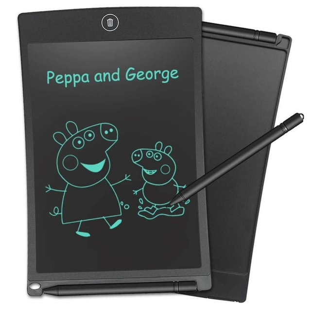 Re-Writable Digital LCD Writing Tablet for Kids (Multicolor, 8.5 inches)