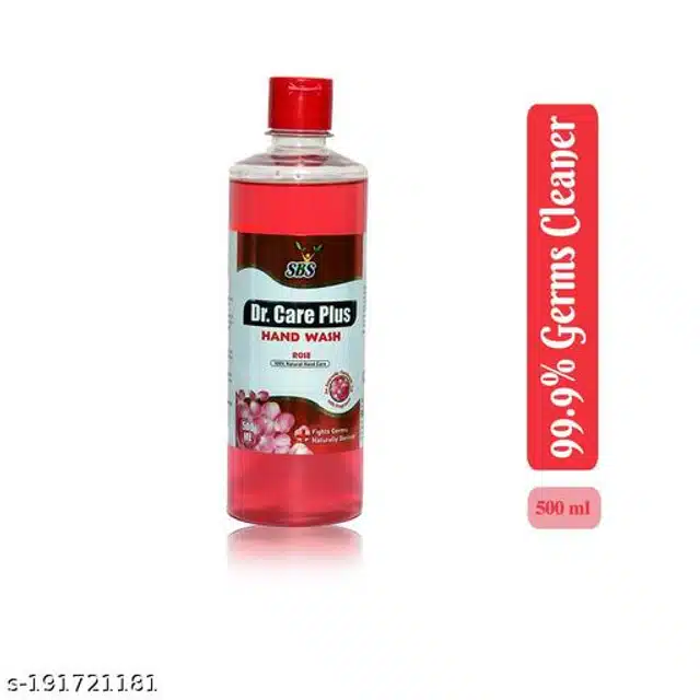 SBS Dr. Care Plus Rose Handwash (500 ml)