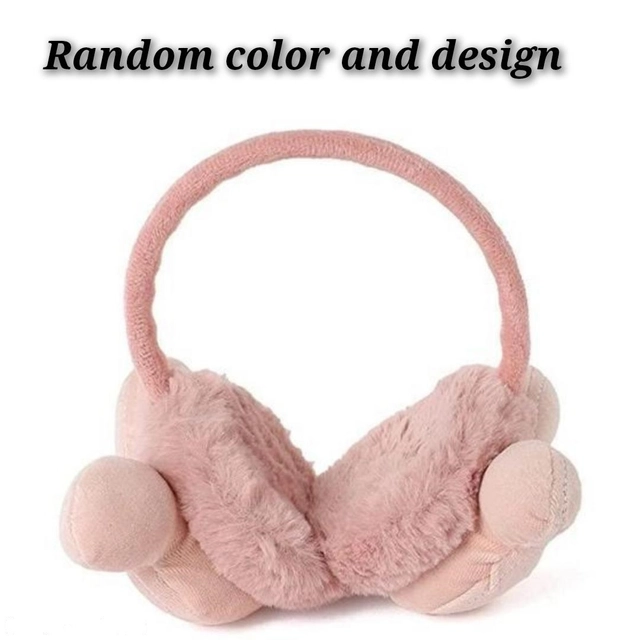 Fur Earmuff for Girls (Pink)