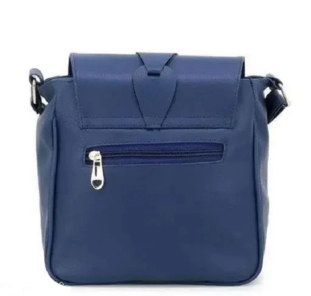 PU Sling Bag for Women (Blue)