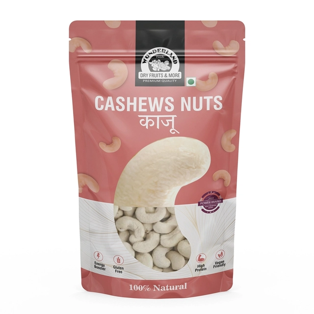 Wonderland Premium Whole Cashews 250 g