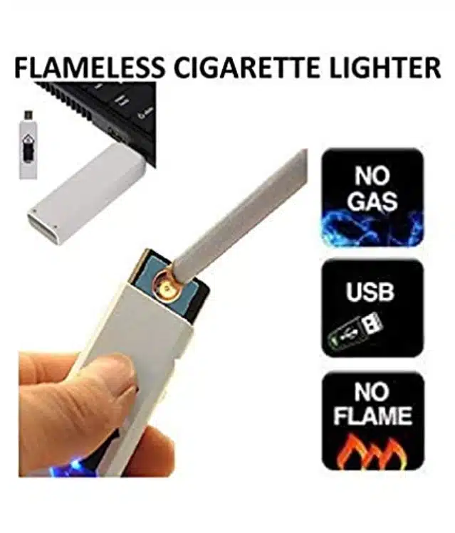 Rechargeable Non Flammable Lighter (Black)