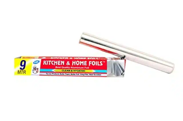 Aluminium Foil Roll (Silver, 9 m) (Pack of 2)