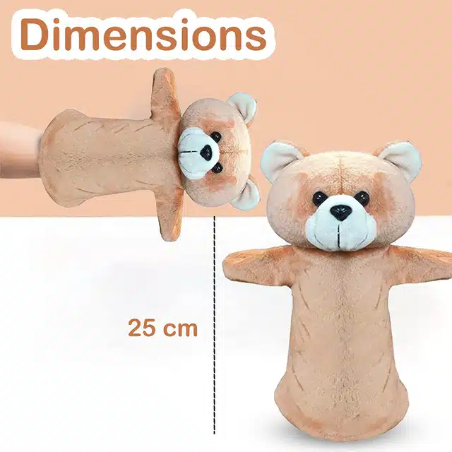 Hand Puppet Toy (Cream)