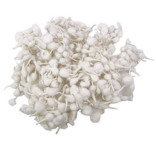 Cotton Round Wicks (White, Pack of 500)