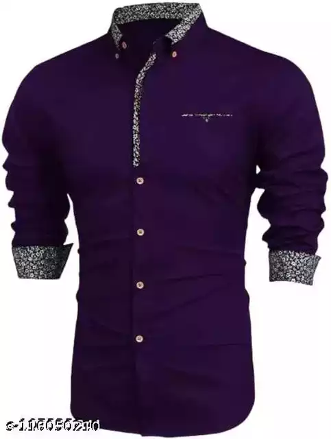 Men's Shirt - Purple - XXXL