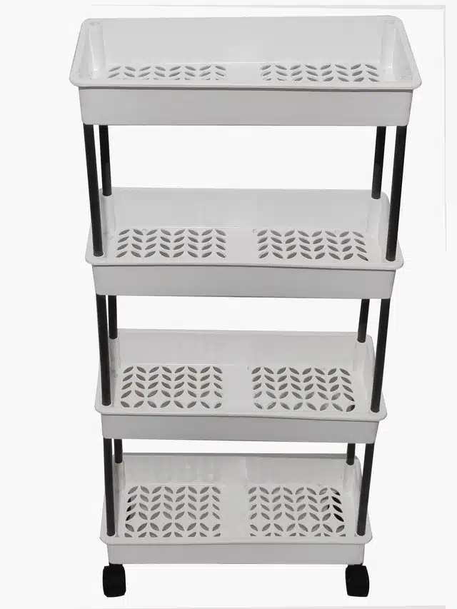 4 Layers Organizer for Kitchen (White)