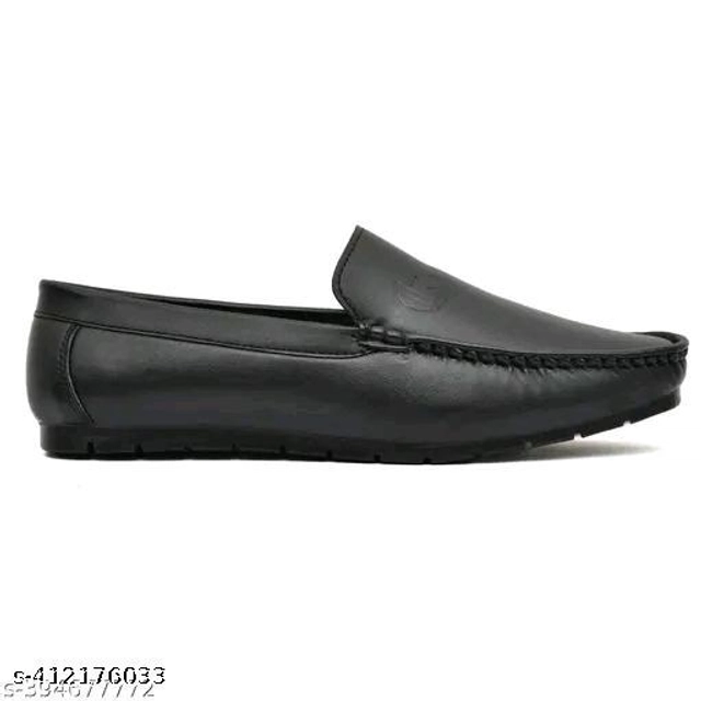 Loafers for Men (Black, 6)