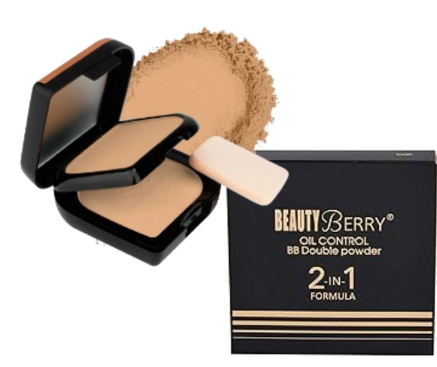 Beauty Berry 2 in 1 Compact Powder