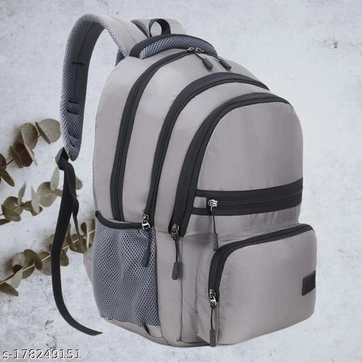 Nylon Backpack for Men & Women (Grey, 55 L)