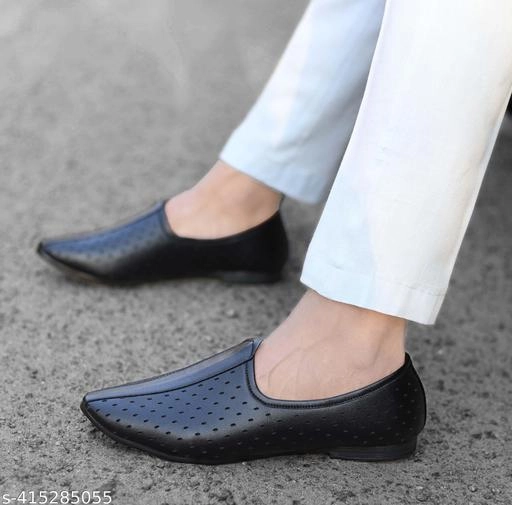 Loafers for Men (Black, 6)