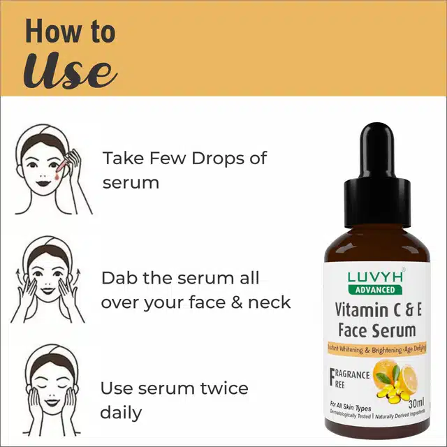 Luvyh Vitamin C and E Face Serum (30 ml)