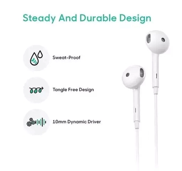 Wired in-Ear Earphone (White)