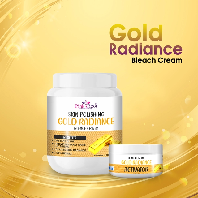 Pink Root Skin Polishing Gold Bleach Cream (1000 g)