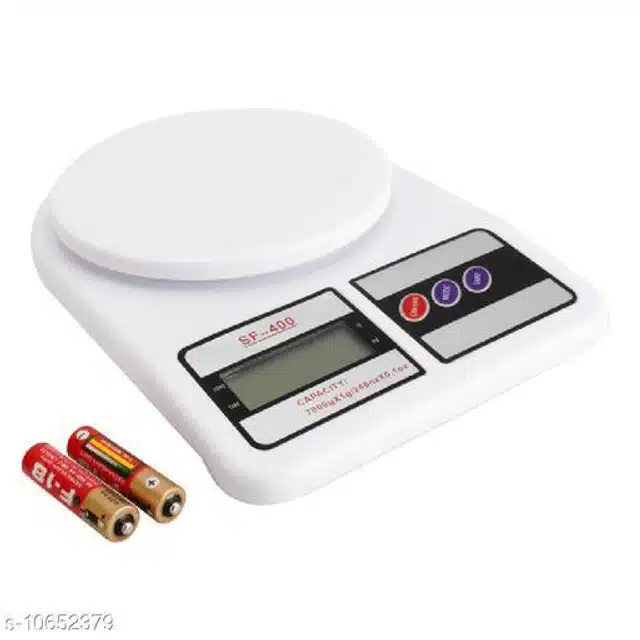 Kitchen Digital Weighing Scale (White)