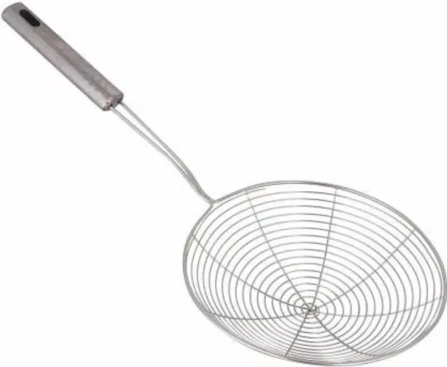 Stainless Steel Deep Fry Strainer (Silver)