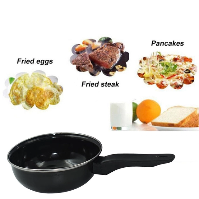 Non Stick Gas Compatible Frying Pan (Black)